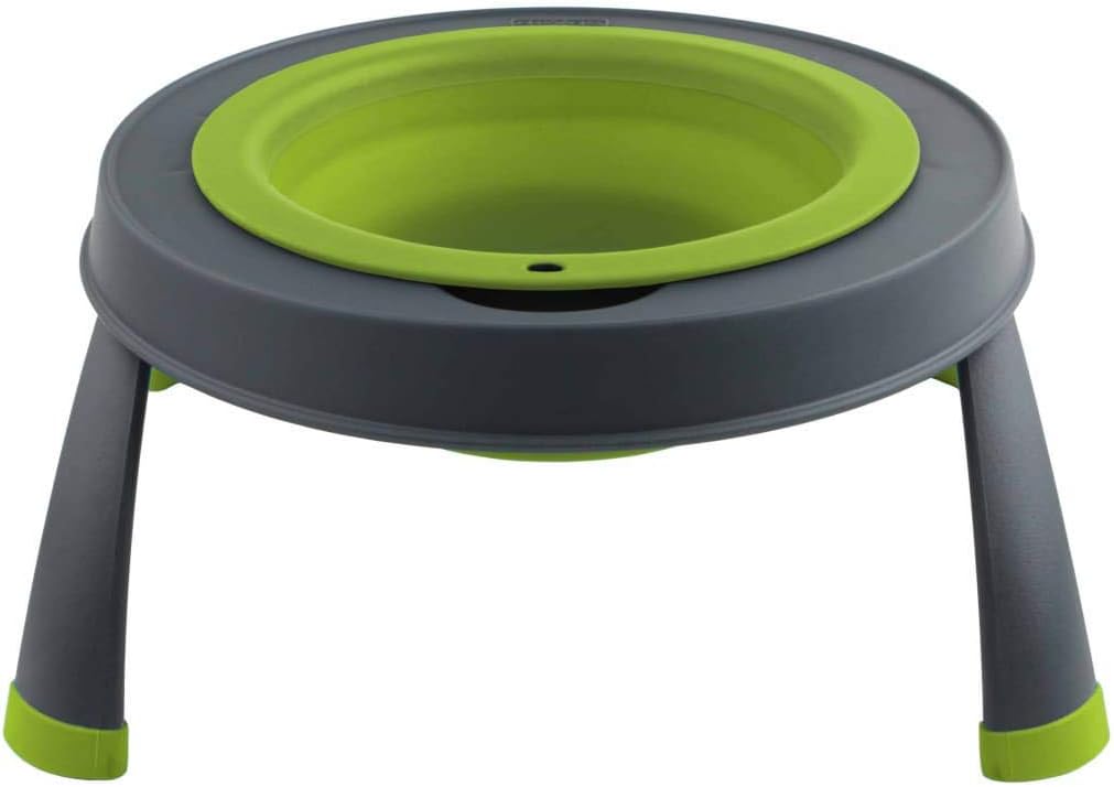 SINGLE PET DISH GREEN NLA