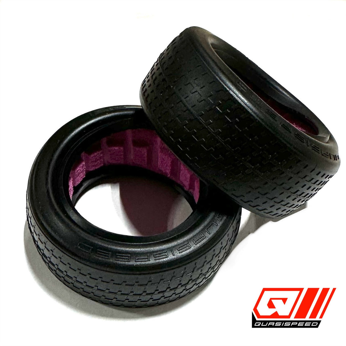 QS LOW TREAD FRNT TIRE W/INSRT