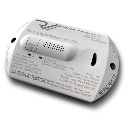 RV SAFE LP/CO DETECTOR WHITE