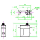 Reef's RC 99MICRO Servo, Brass