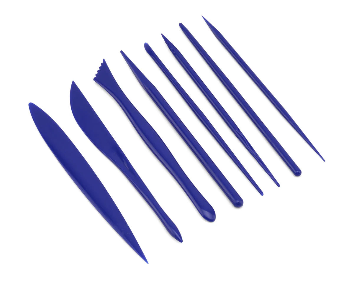 8-PIECE CLAY SCULPTING TOOLS