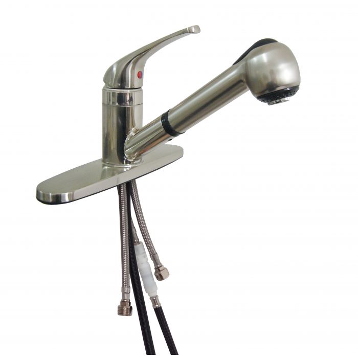 KITCHEN FAUCET PULL OUT NICKEL