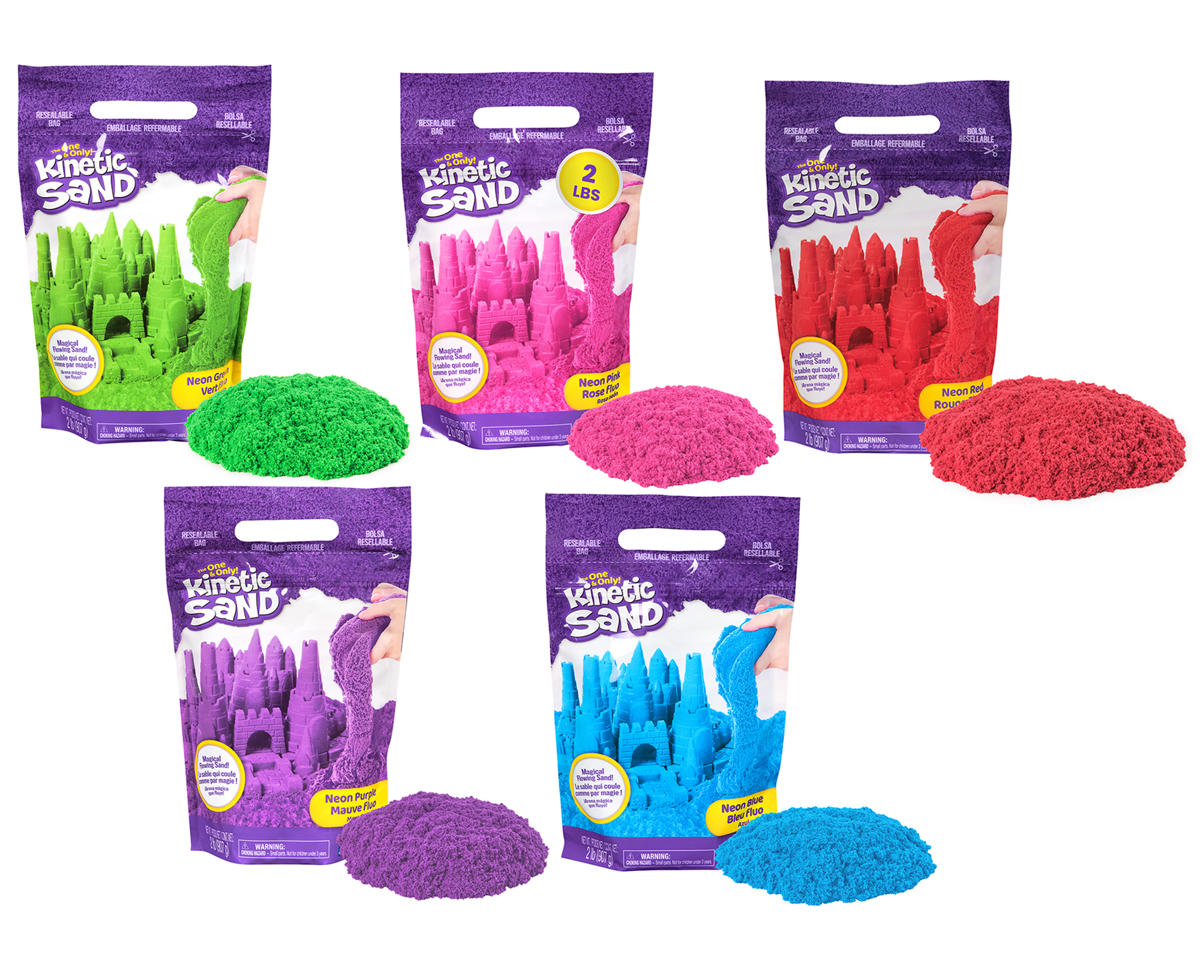 KINETIC SAND BOX 8oz ASSORTED