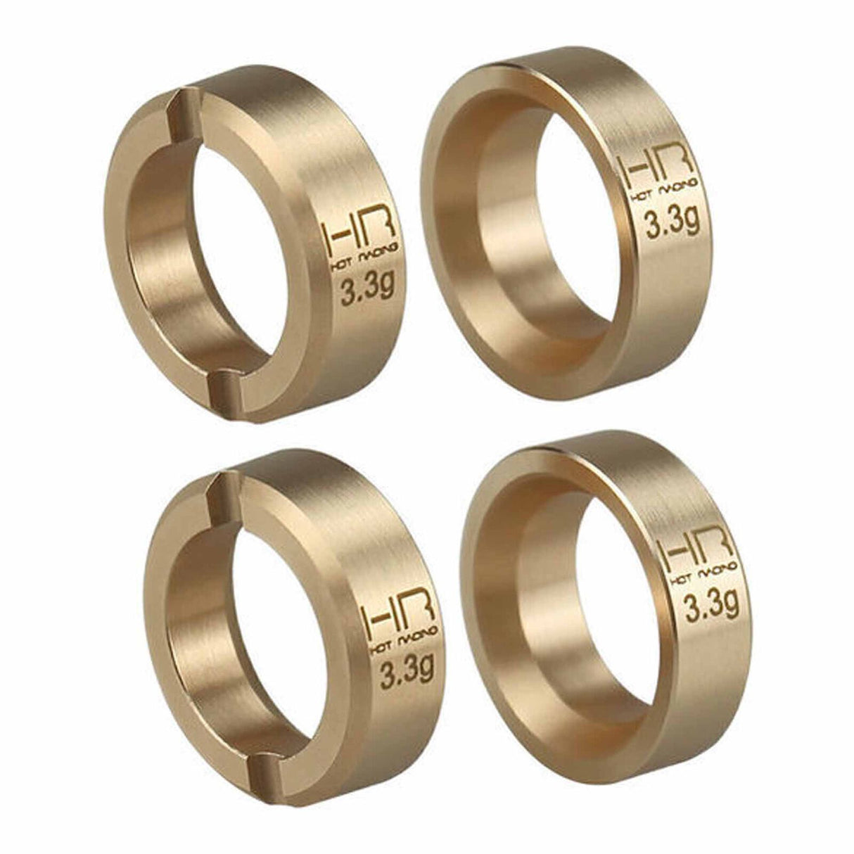 3.3G BRASS WHEEL WEIGHTS FOR
