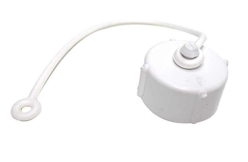 WHITE 3/4" CAP WITH STRAP