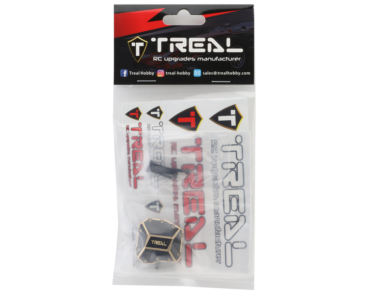 TREAL SCX10 III BRASS DIFF COV