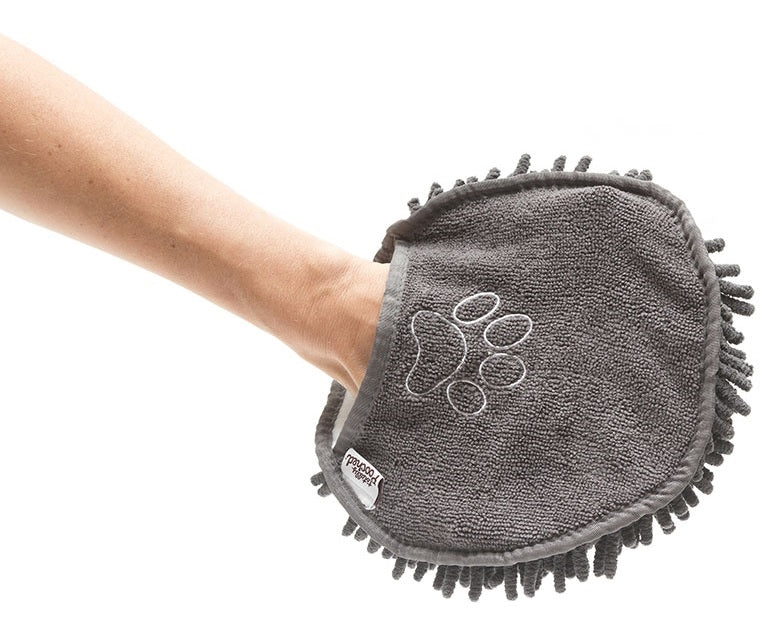 PET MICROFIBER BATH MITT NLA