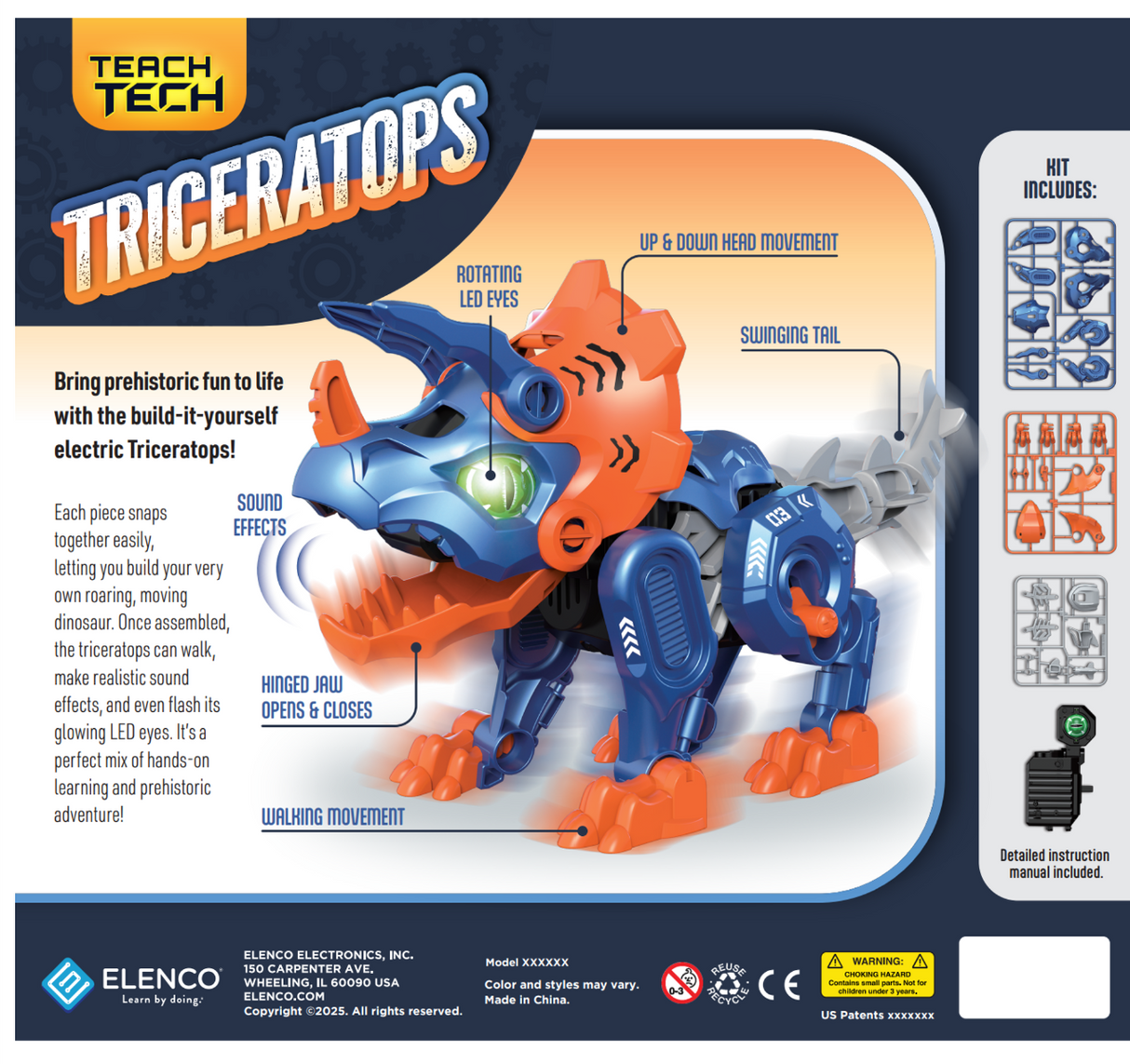 Teach Tech Triceratops