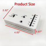 THERMOSTAT ANALOG WHITE