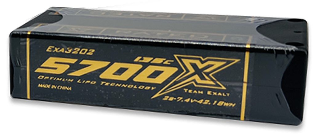 2S 7.4V 5500MAH 135C Shorty 5M