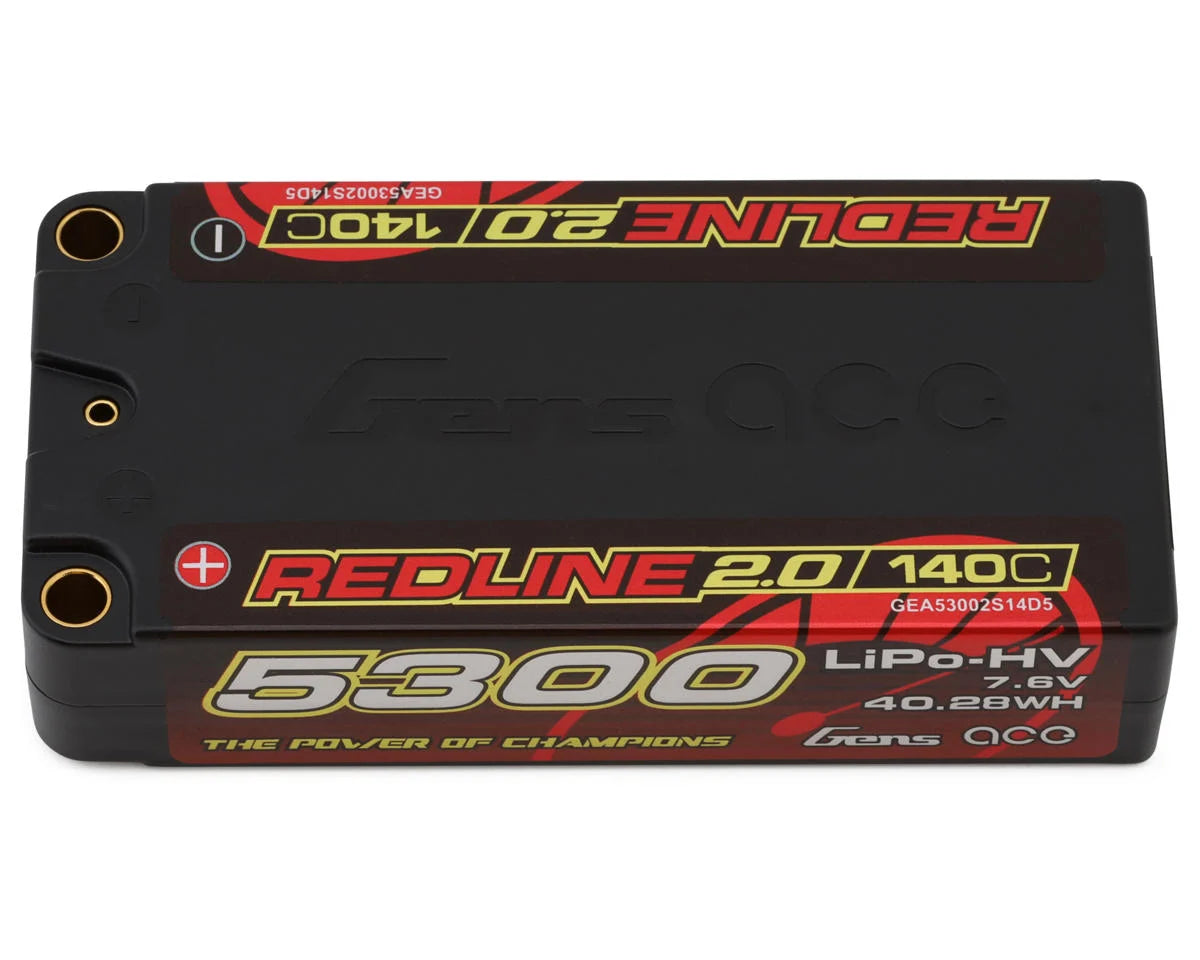 GENSACE 7.6V 5300MAH 2S 140C