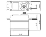 PROTEK LO-PRO SERVO HIGH TORQU