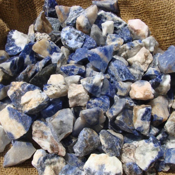 SODALITE ROUGH ROCK 1 POUND