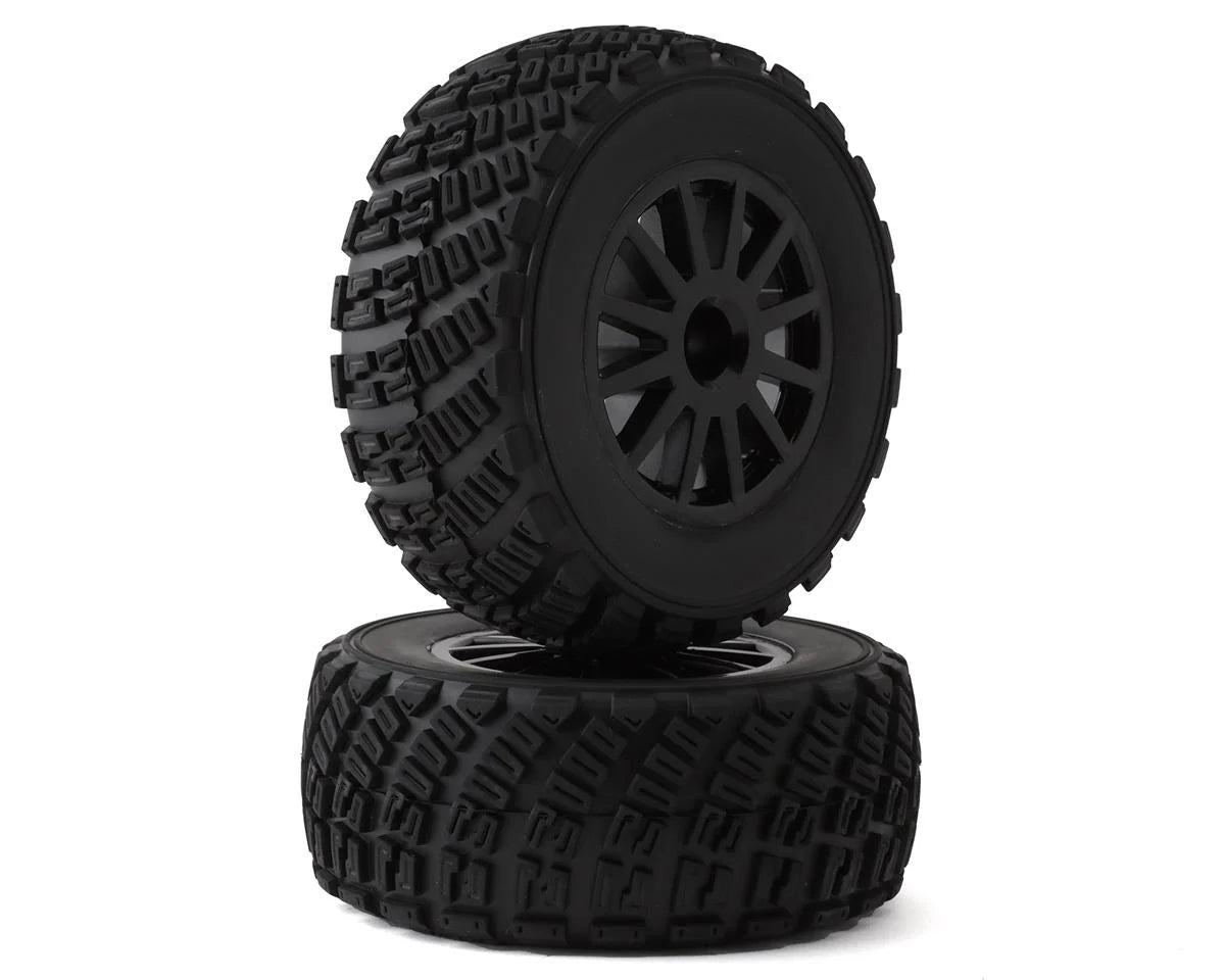 TRAXXAS  RALLY TIRE & WHEEL